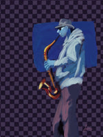 Blue Jazz (Framed)