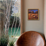 Hay Field at Town's Edge